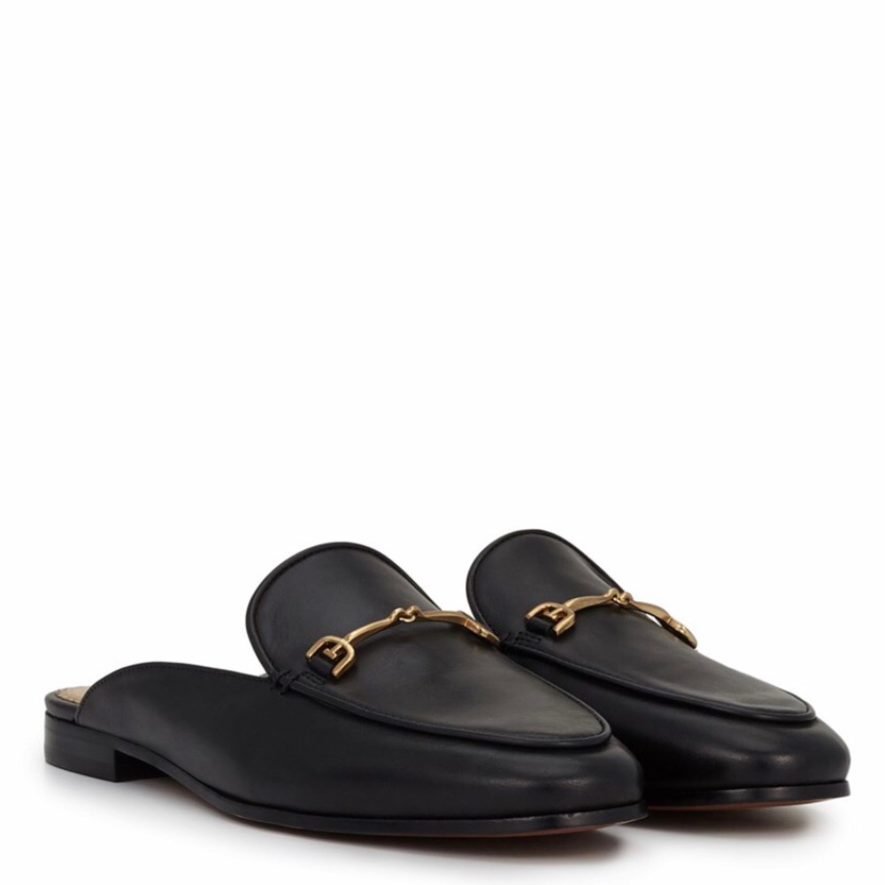 Sam Edelman Mule Black Leather